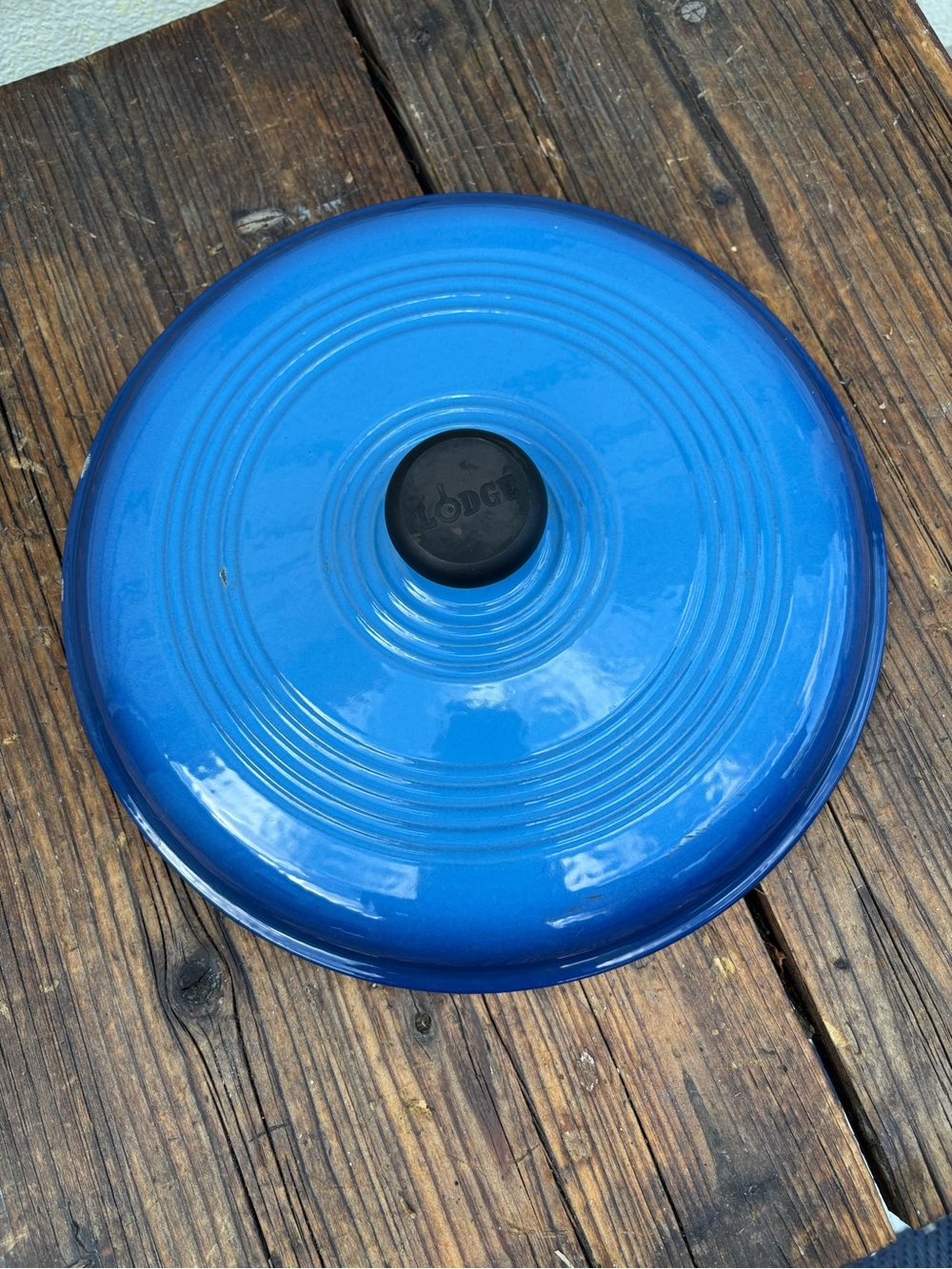 Lodge Cast Iron Enamel 11” LID ONLY